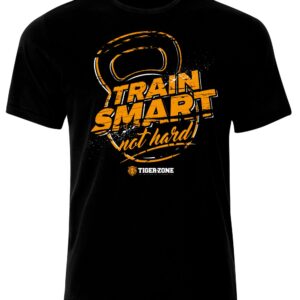 T-shirt "Train smart not hard"
